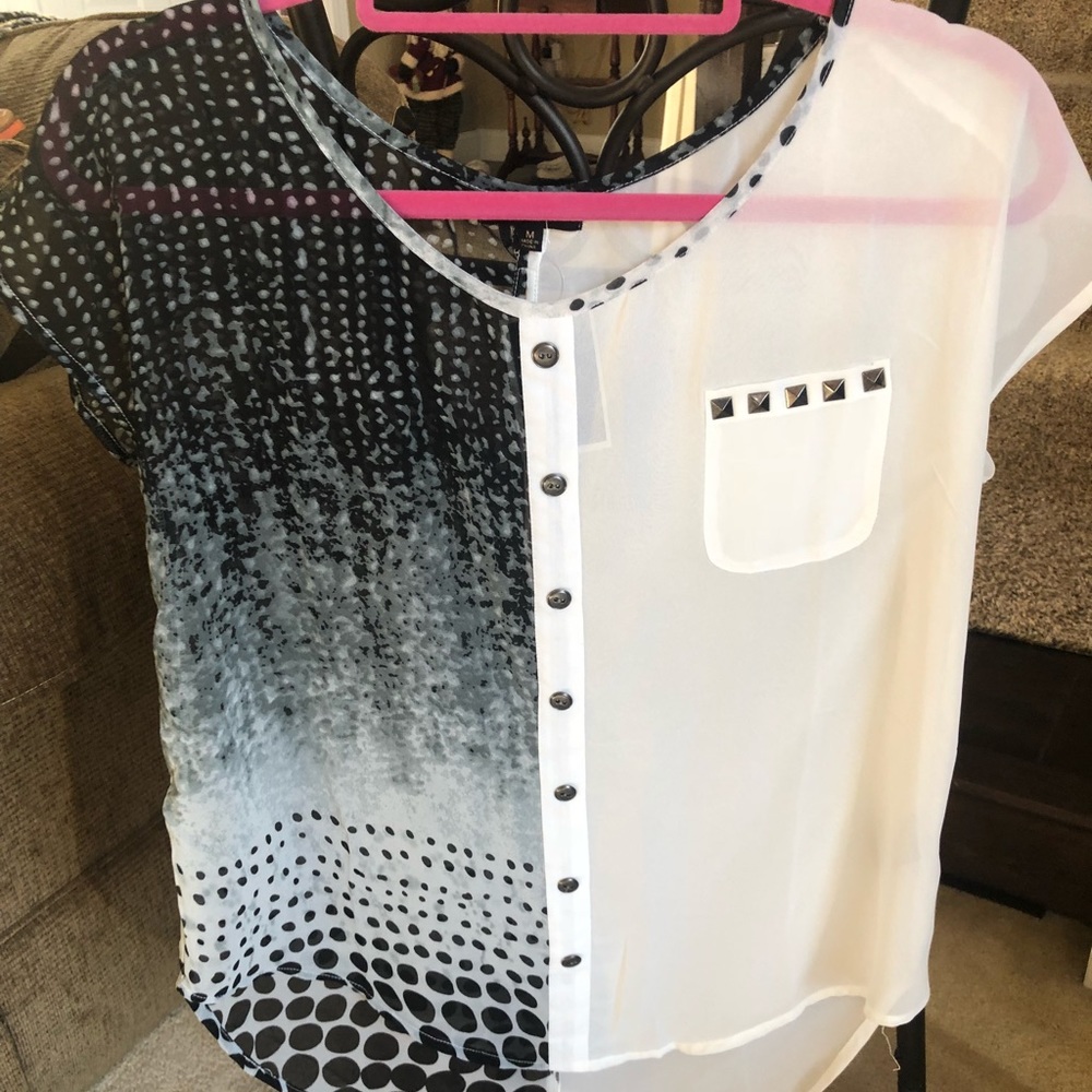 Mine sheer blouse